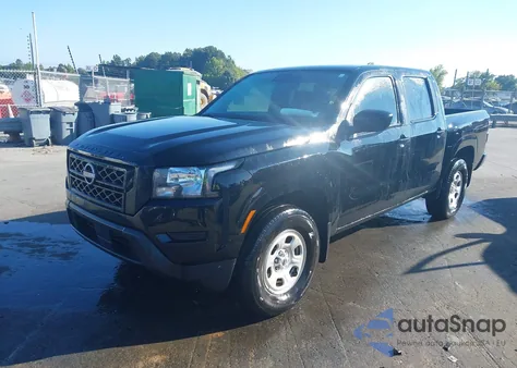 2022 Nissan Frontier S/Sv/Pro-X z USA, uszkodzony, nr VIN 1N6ED1EJ7NN657872